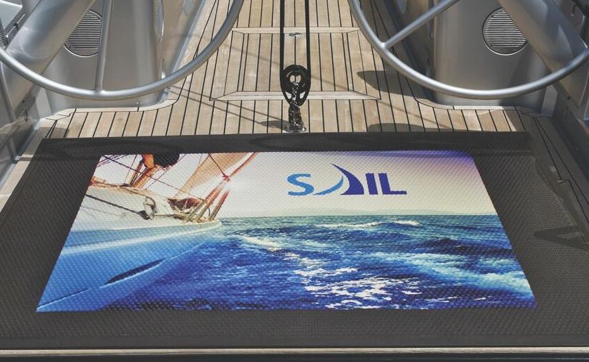 SuperScrape Impressions Indoor/ Outdoor Logo Mat - 4'x8' (36"x70")