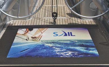 SuperScrape Impressions Indoor/Outdoor Logo Mat - 4'x6' (36"x50")