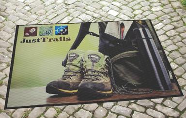 Floor Impressions Indoor / Outdoor All-Rubber Logo Mat-4'x6' (45"x68")