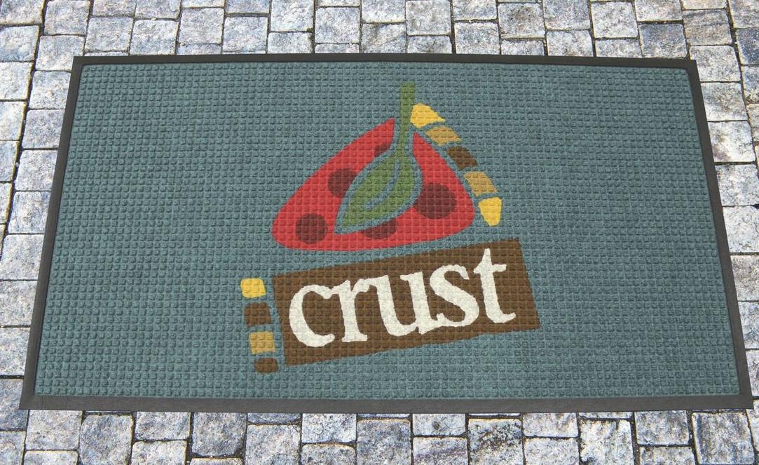 Waterhog Inlay Indoor/ Outdoor Logo Mat with Surface Nubs - 4'x6' (43"x67")