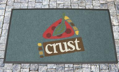 Waterhog Inlay Indoor/ Outdoor Logo Mat with Surface Nubs - 4'x6' (43"x67")