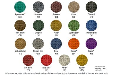 Waterhog Inlay Indoor/ Outdoor Logo Mat with Surface Nubs - 4'x6' (43"x67")