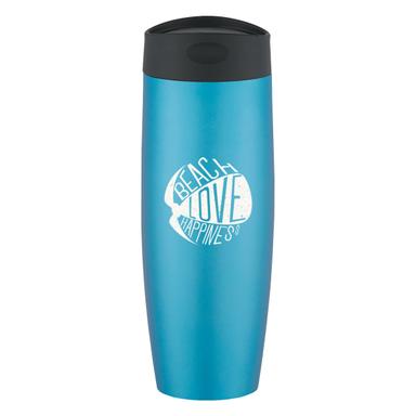 16 Oz. Metallic Sorbet Stainless Steel Tumbler