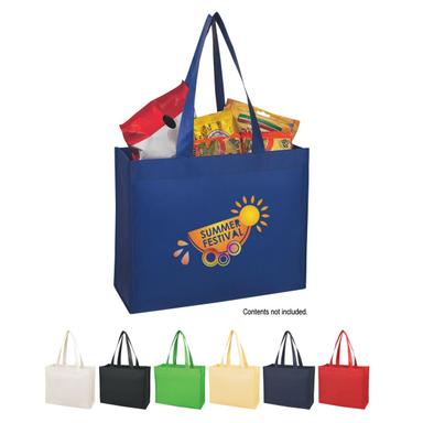 MATTE LAMINATED NON-WOVEN SHOPPER TOTE BAG