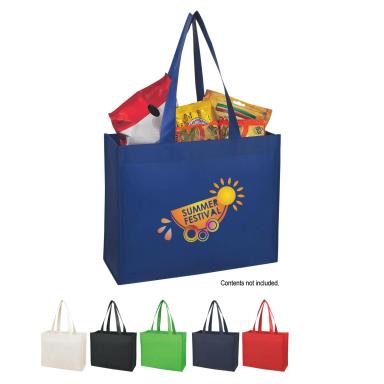 MATTE LAMINATED NON-WOVEN SHOPPER TOTE BAG