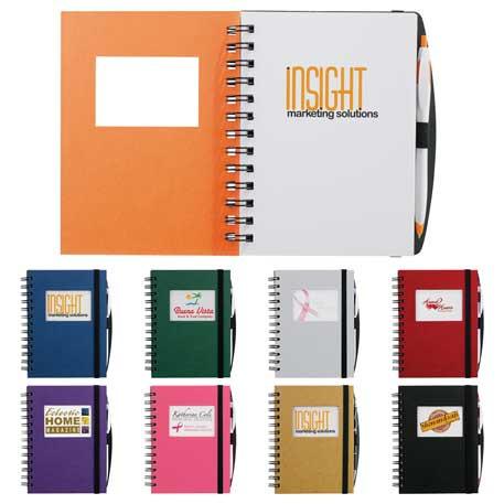 Frame Rectangle Hardcover Spiral JournalBook®