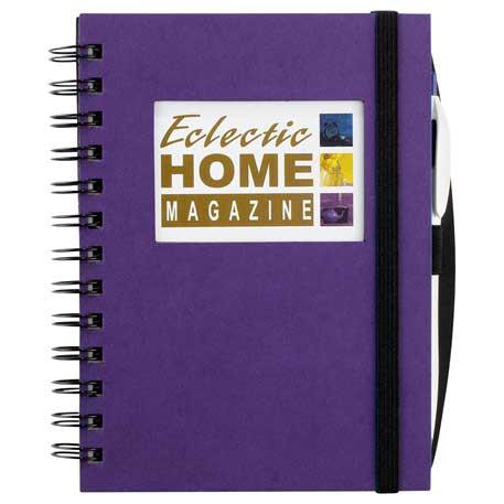 Frame Rectangle Hardcover Spiral JournalBook®