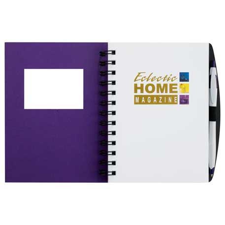 Frame Rectangle Hardcover Spiral JournalBook®