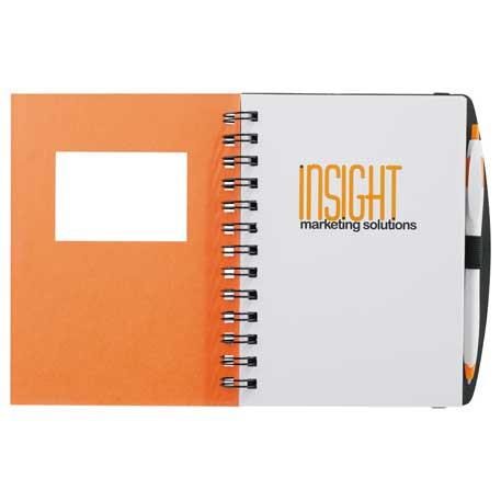 Frame Rectangle Hardcover Spiral JournalBook®