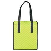 Printed Chevron Non-Woven Shopper Tote