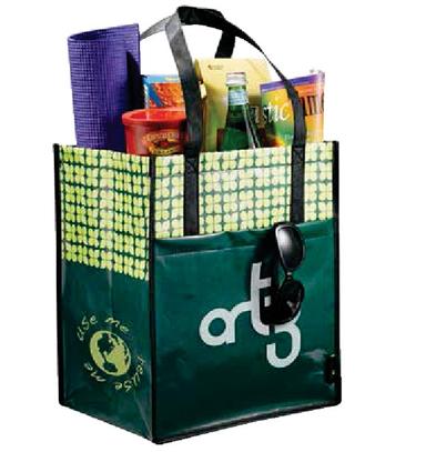 Big Grocery Laminated Non-Woven Tote