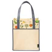 Big Grocery Vintage Matte Laminated Non-Woven Tote