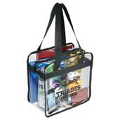 Game Day Clear Zippered Safety Tote