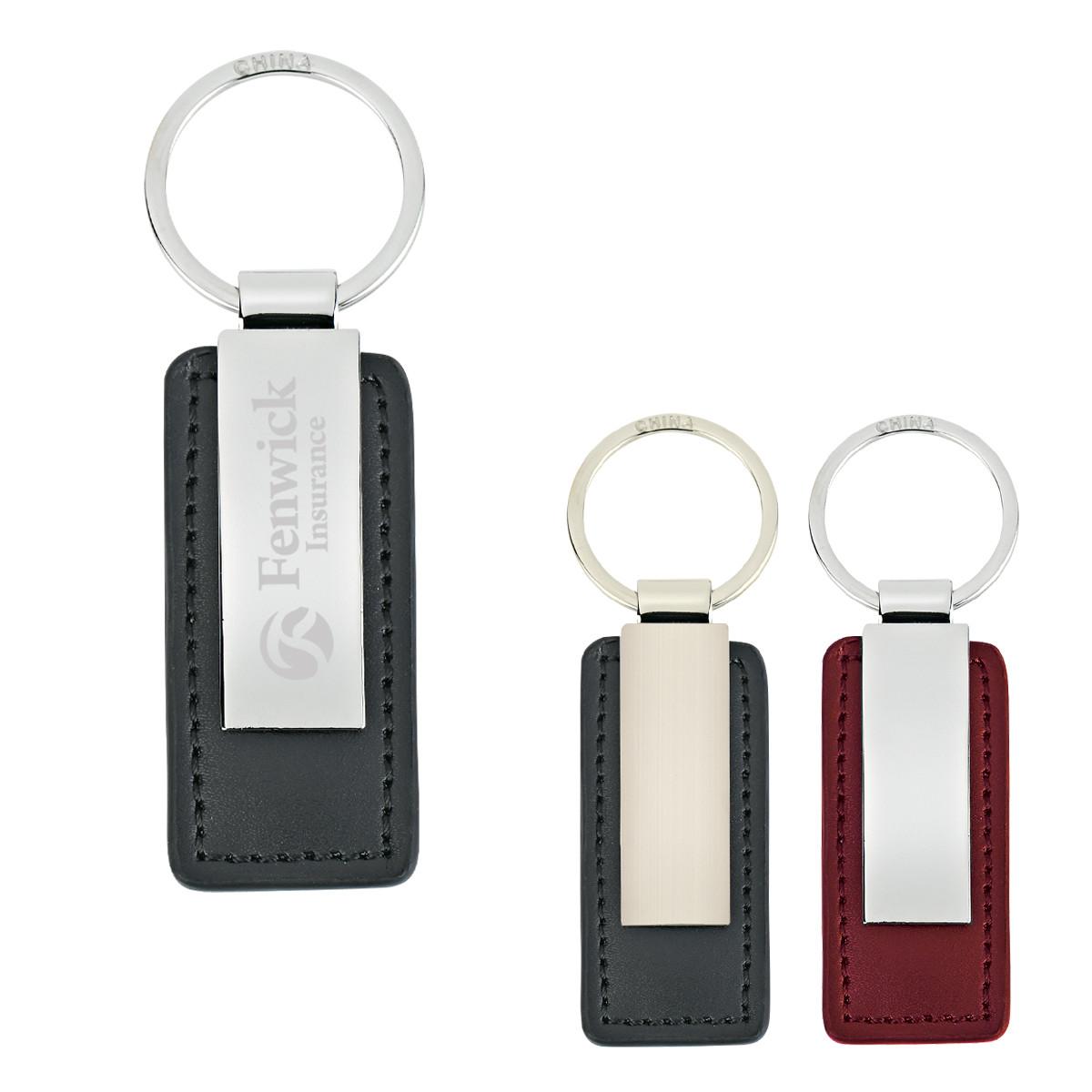 LEATHERETTE KEY TAG