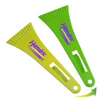 Cool Color Change 9" Ice Scraper with Visor Clip