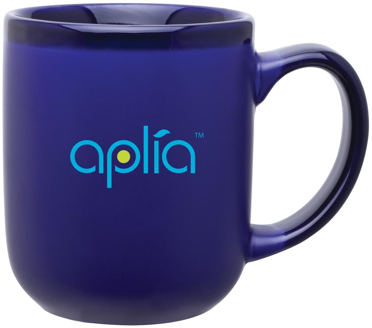 16 Oz. Cobalt Blue Modelo Mug