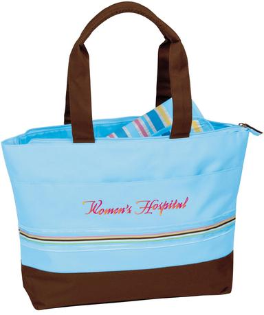 GoodValue Diaper Bag w/ Striped Changing Pad