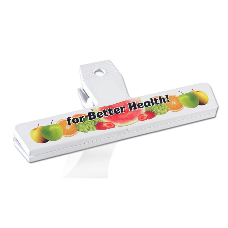 Bag Clip w/Full Color Imprint (6")