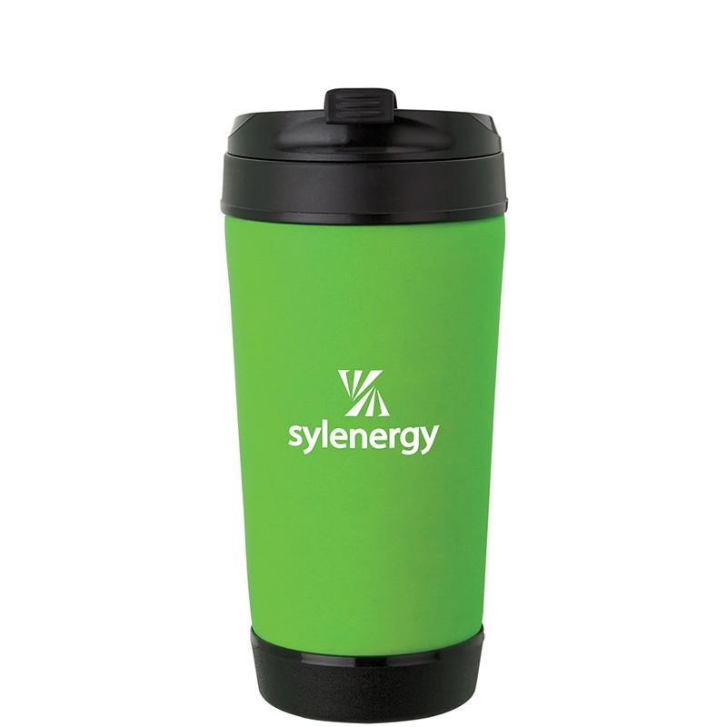 Perka® Hibiscus IV 17 oz. Insulated Spill-Proof Mug