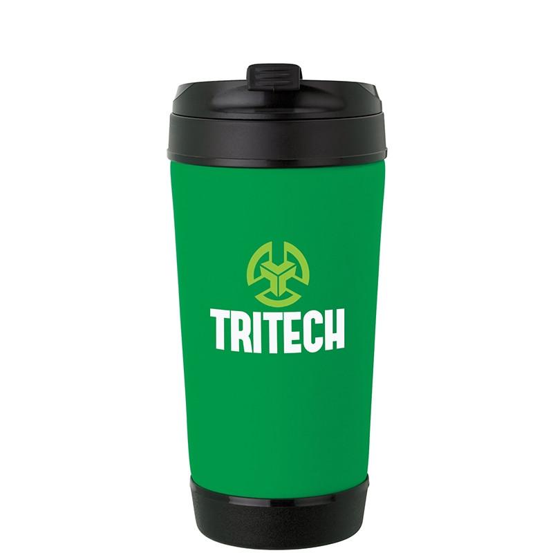 Perka® Hibiscus IV 17 oz. Insulated Spill-Proof Mug