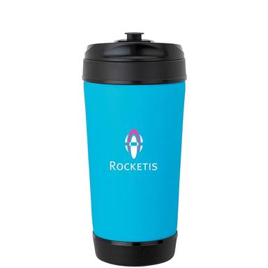 Perka® Hibiscus IV 17 oz. Insulated Spill-Proof Mug