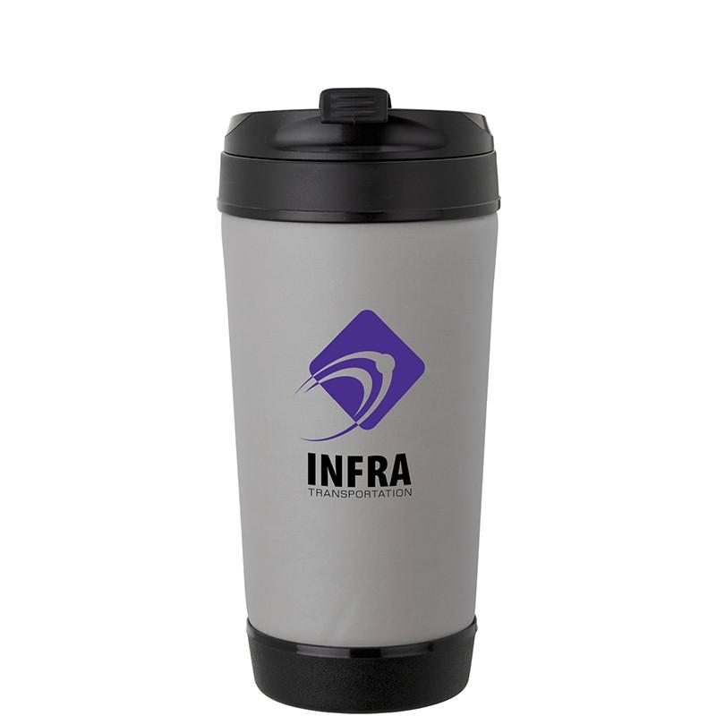 Perka® Hibiscus IV 17 oz. Insulated Spill-Proof Mug