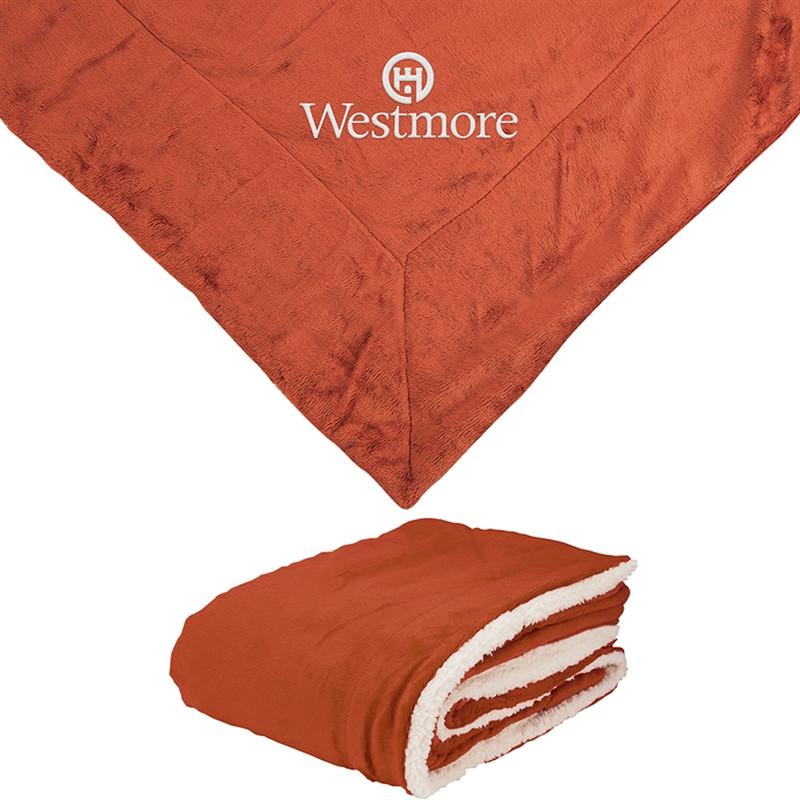 Brookline Micro Mink Sherpa Blanket