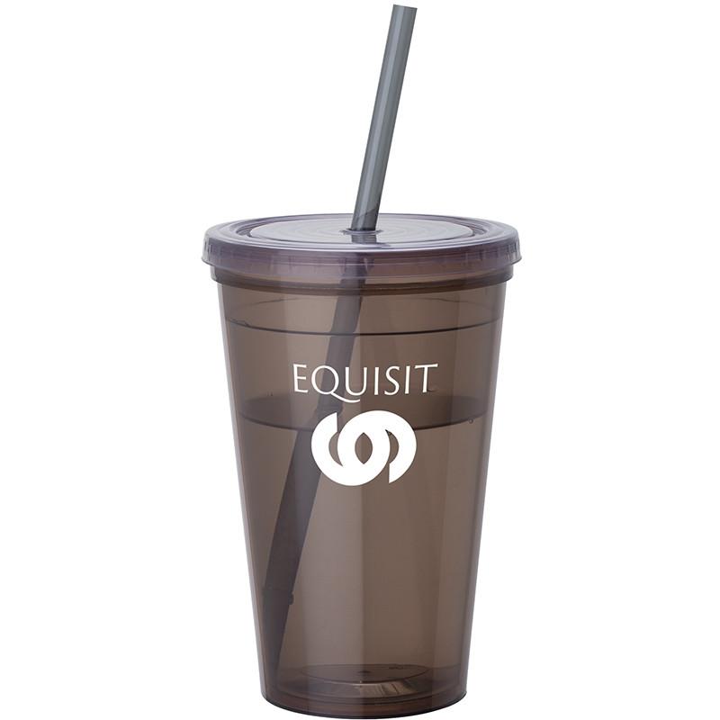 Kraze 16 oz. Tumbler & Straw