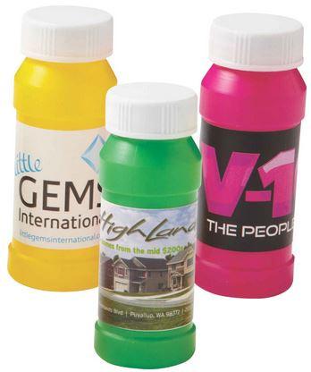 2Oz. Bubbles with digital label
