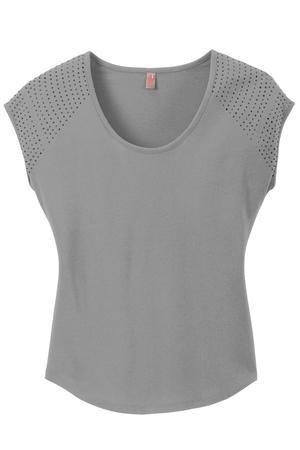 District Made Ladies 60/40 Bling Tee