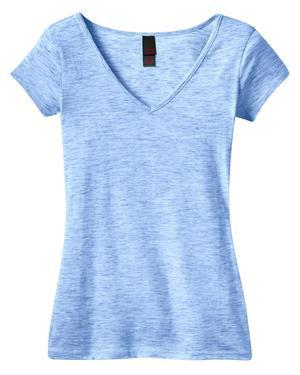 District® - Juniors Extreme Heather V-Neck Tee