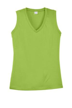 Sport-Tek® Ladies Sleeveless PosiCharge Competitor V-Neck Tee