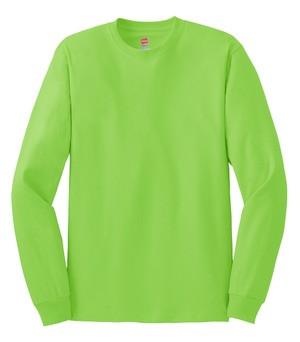 Hanes® - Tagless® 100% Cotton Long Sleeve T-Shirt