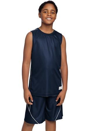 Sport-Tek® Youth PosiCharge Mesh Reversible Sleeveless Tee