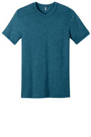 District ® - Young Mens Gravel 50/50 Notch Crew Tee