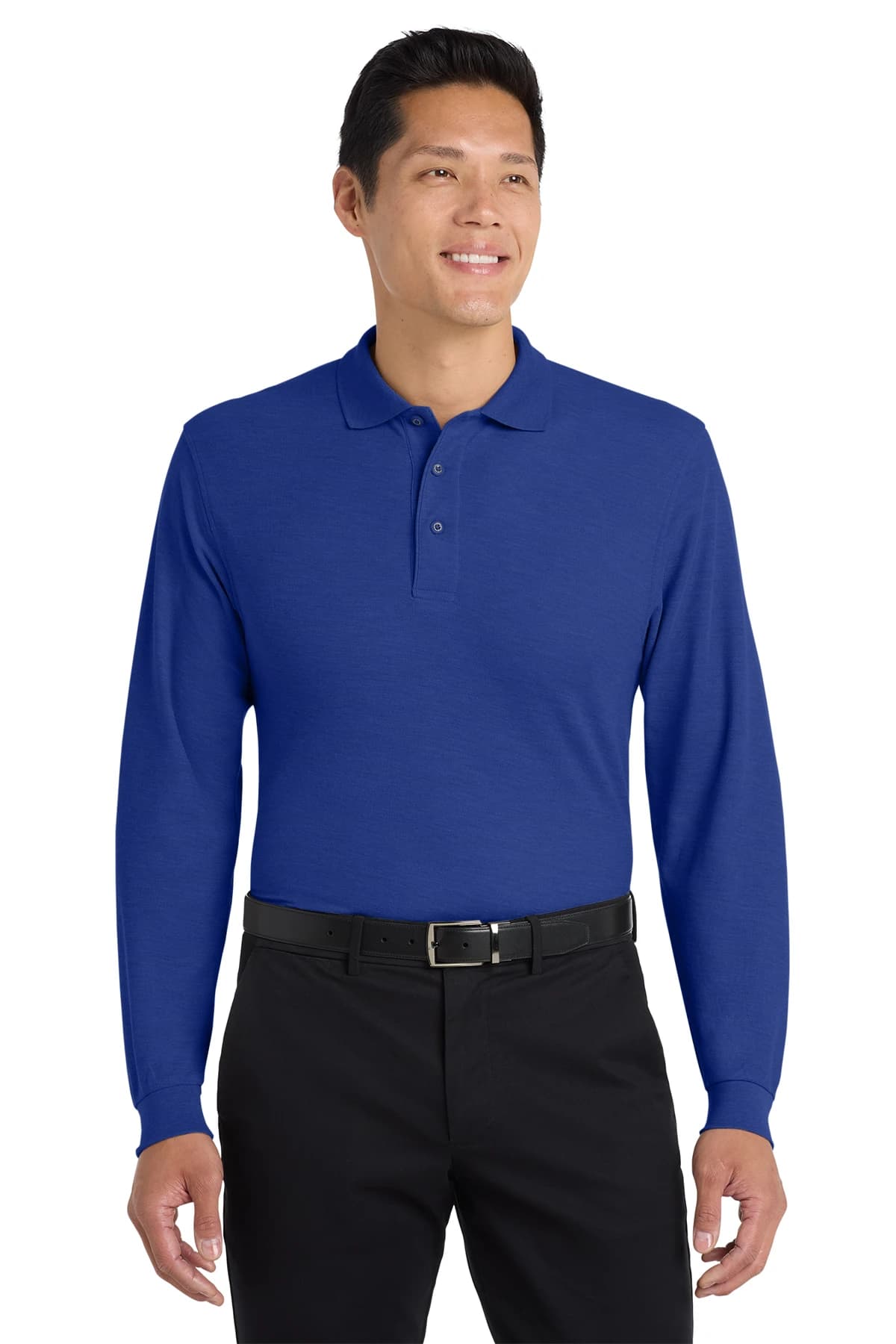 Port Authority ® Tall Silk Touch Long Sleeve Polo