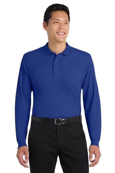 Port Authority ® Tall Silk Touch Long Sleeve Polo