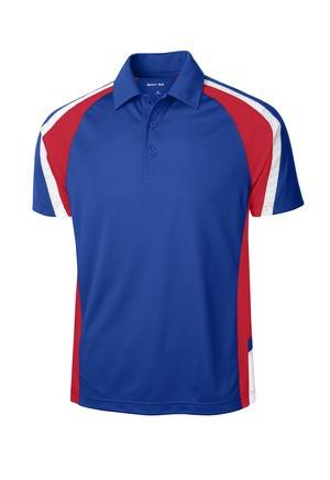 Sport-Tek ® Tricolor Micropique Sport-Wick ® Polo