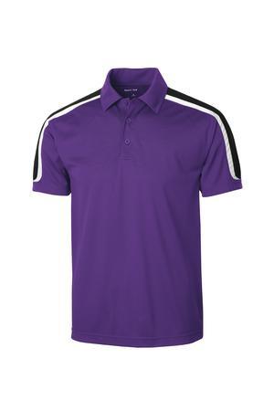 Sport-Tek ® Tricolor Shoulder Micropique Sport-Wick ® Polo