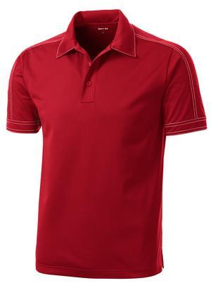 Sport-Tek ® Contrast Stitch Micropique Sport-Wick ® Polo