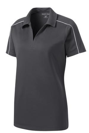 Sport-Tek® Ladies Micropique Sport-Wick® Piped Polo