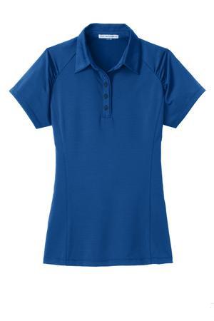 Port Authority® Ladies Fine Stripe Performance Polo