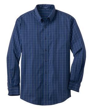 Port Authority® Tall Tattersall Easy Care Shirt