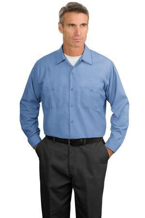 Red Kap® Long Size, Long Sleeve Industrial Work Shirt
