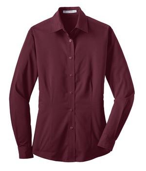Port Authority® Ladies Tonal Pattern Easy Care Shirt