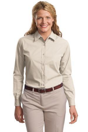 Port Authority® Ladies Long Sleeve Easy Care, Soil Resistant Shirt