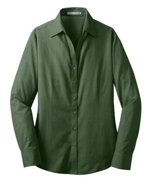 Port Authority® Ladies Crosshatch Easy Care Shirt