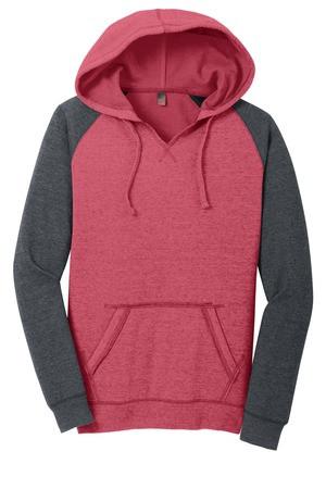 District® Juniors Lightweight Fleece Raglan Hoodie