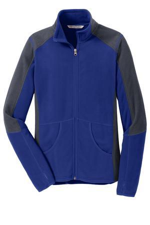 Port Authority® Ladies Colorblock Microfleece Jacket