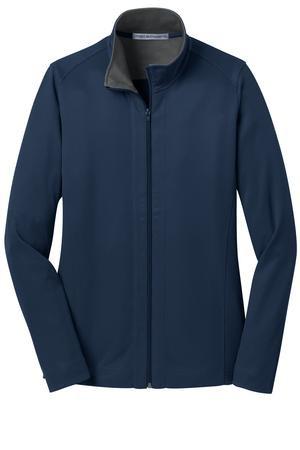 Port Authority® Ladies Vertical Texture Full-Zip Jacket